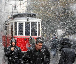 İstanbul kar yağışı