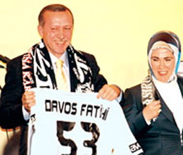 Recep Tayyip Erdoğan Beşiktaş forması