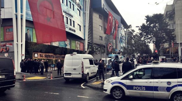 besiktas belediyesi bomba ihbari