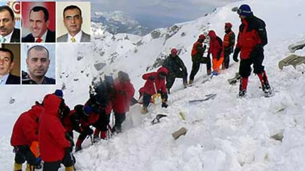 Muhsin Yazıcıoğlu Helikopteri Enkaza ulaşılamadı