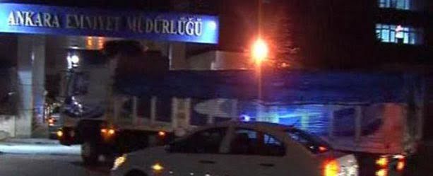Ankara'da bomba yüklü kamyon paniği 1 bomba yuklu kamyon613