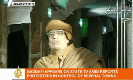 kaddafi canli