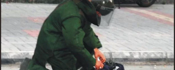 Büyükdere Caddesinde şüpheli paket paniği 10 bomba imha bp