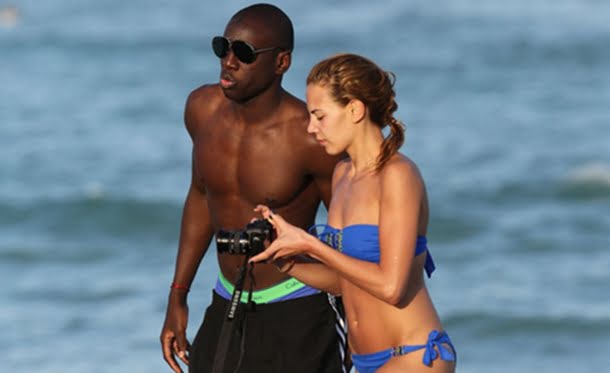 Demba Ba Miami sahillerinde 1 demba ba miami