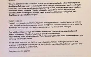 Beşiktaş’ta skandallar bitmiyor
