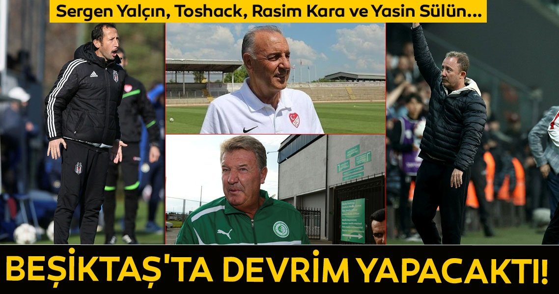 Beşiktaş'ta başkan adayı Hürser Tekinoktay, seçilseydi çalışacağı teknik adamın Sergen Yalçın olacağını duyurdu.