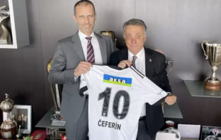 Ahmet Nur Çebi UEFA’nın koşullu cezasına belge sunmak için Ceferin’e gitti