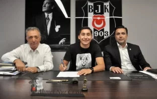 Beşiktaş Emirhan İlkhan Ahmet Nur Çebi