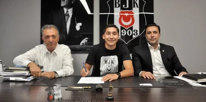 Beşiktaş Emirhan İlkhan Ahmet Nur Çebi