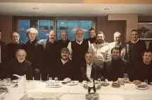 Murat Aksu ve Ahmet Nur Çebi ekip arkadaşlarıyla buluştu Murat Aksu ve Ahmet Nur Çebi ekip arkadaşları