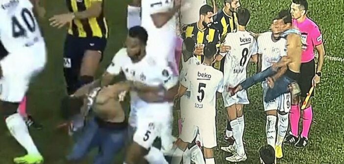 Ankaragücü Beşiktaş maçı holigan ve Josef de Souz