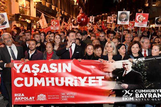 29 Ekim 2022 Beşiktaş İlçesi Cumhuriyet Bayramı Kutlamaları