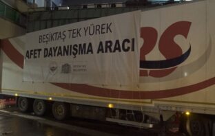 Beşiktaş İlçesi Tek Yürek: Tırlar Yola Çıktı besiktas belediyesi yardim tirlari