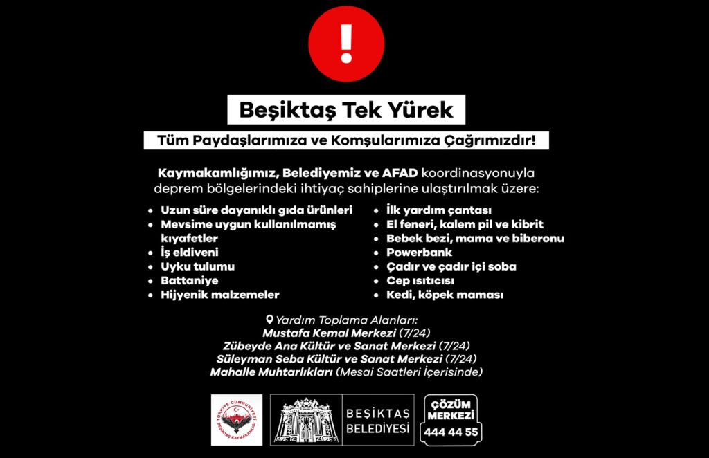 besiktas yardim