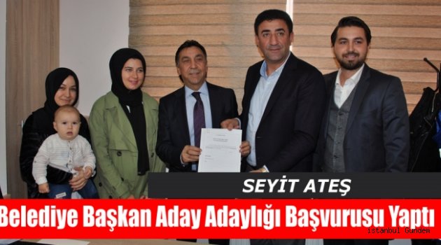 Beşiktaş yönetim kurulu üyelerinden, Seyit Ateş, AK Parti’den Sultangazi Belediye Başkan aday adaylığı başvurusunu yaptı.