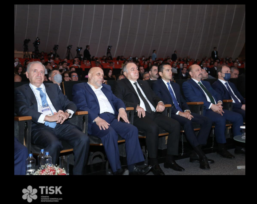Türkiye İşveren Sendikaları Konfederasyonu Yönetim Kurulu Üyesi Fethi Hıngarlar TİSK toplantısında