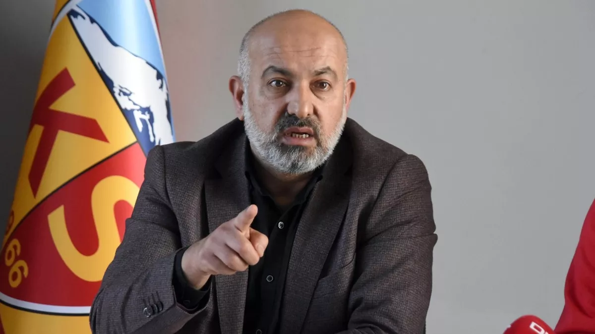 Kayserispor Başkanı ALi Camlı'dan Ahmet Nur Çebi'ya büyük tepki
