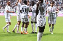 MAÇ ÖZETi Beşiktaş-Neftçi Bakü maç sonucu: 2-1 Aboubakar Goıl Sevinci