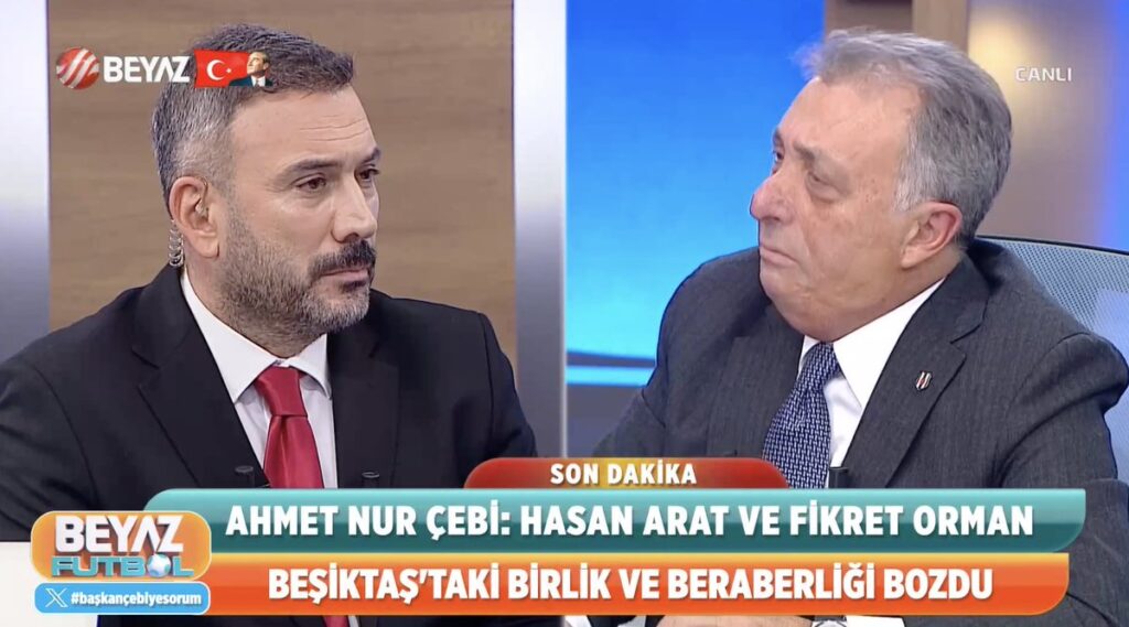 Ahmet Nur Çebi'den Hasan Arat'a "Böyle atmayla bu işler olmaz."
