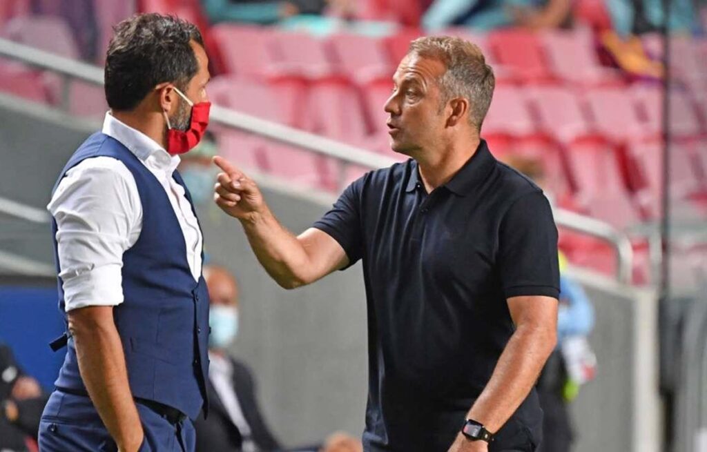 Hasan Arat 123 yıllık Almanya Futbol tarihinde kovulan ilk antrenör olan Hansi Flick ile görüştüğünü açıkladı.