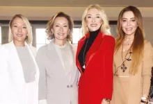 Sanitas SPA & Welness’ın açılış törenine Yıldırım Demirören'in eşi Revna Demirören, Projehane Yöneticisi Bilge Kuru, Avukat Altın Mimir de katıldı.