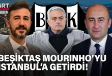 Beşiktaş'ın istanbul'a getirdiği Jose Mourinho Fenerbahçe ile anlaştı