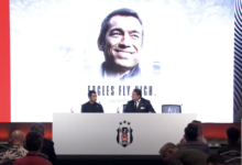Beşiktaş, yeni Teknik Direktörü Giovanni van Bronckhorst Hasan Arat'ın bulunduğu basın toplantısıyla basına tanıtıldı.