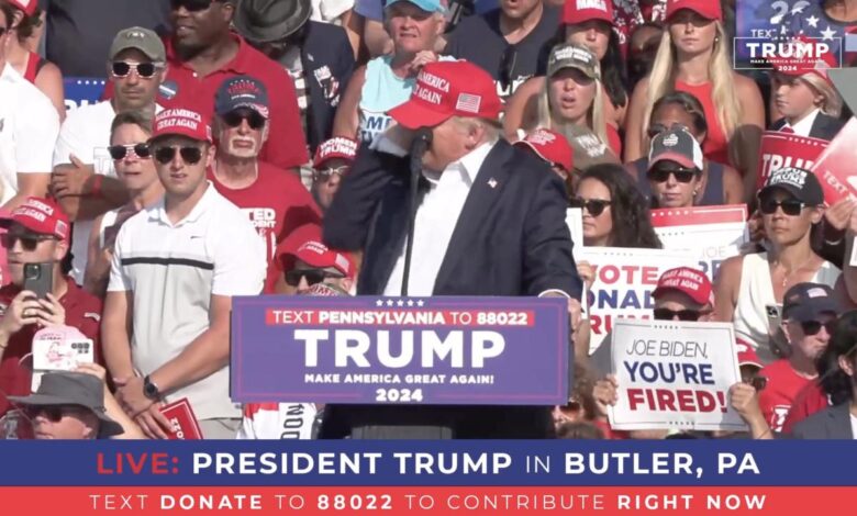 Donald Trump'ın mitinginde silahlı saldırı 1 Donald Trump’a suikast girişimi