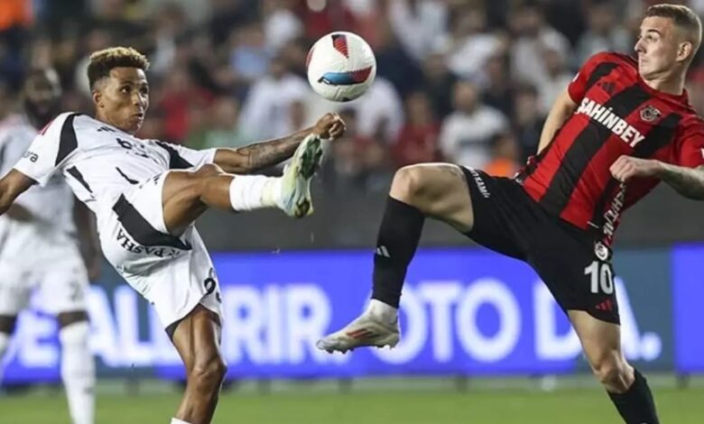 Kartal son dakikada yıkıldı 1 Gaziantep Beşiktaş