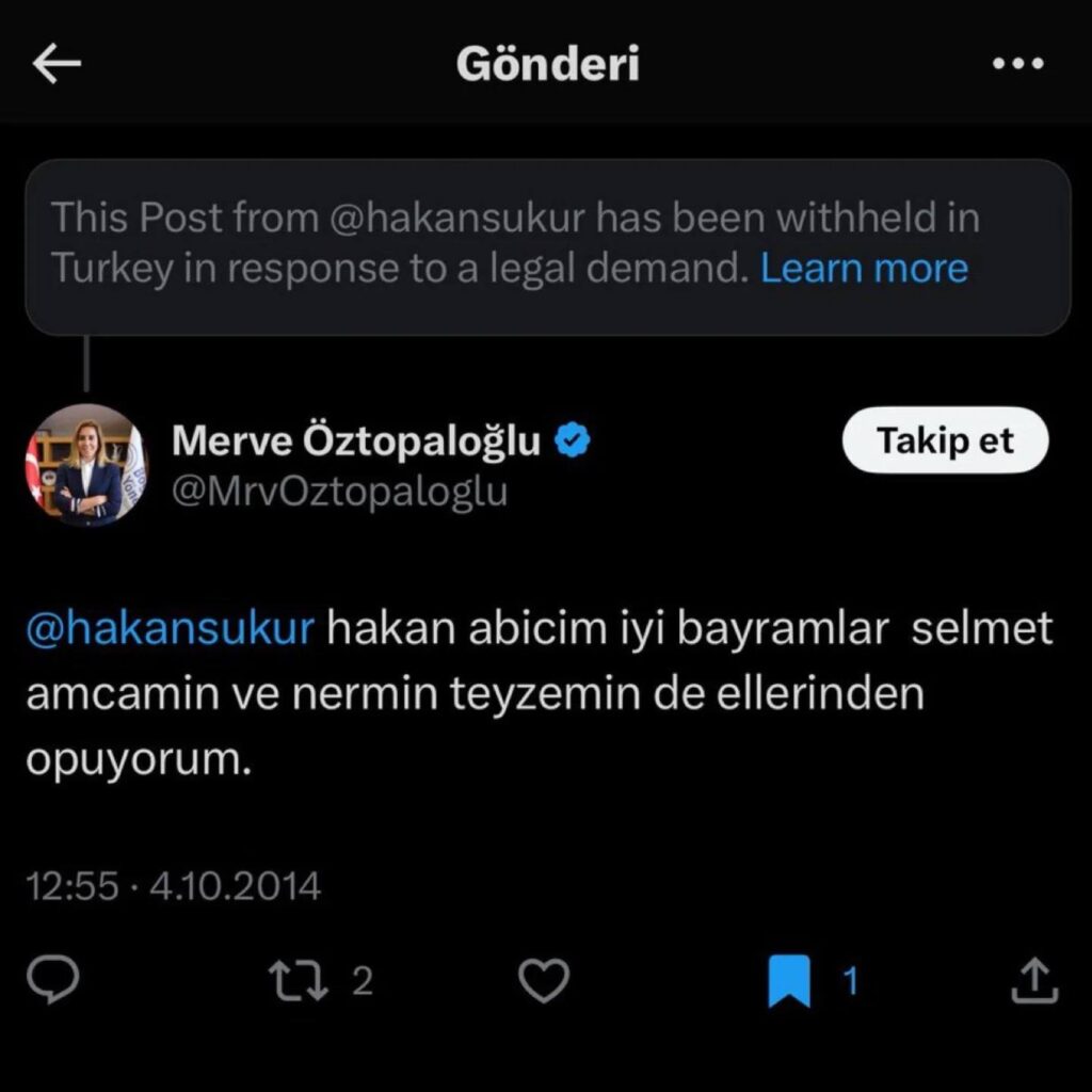Solskjaer'i karşılayan Merve Öztopaloğlu tepki aldı 5 Merve Öztopaloğlu Hakan Şükür Paylaşımı