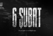 Beşiktaş'tan 6 Şubat Mesajı