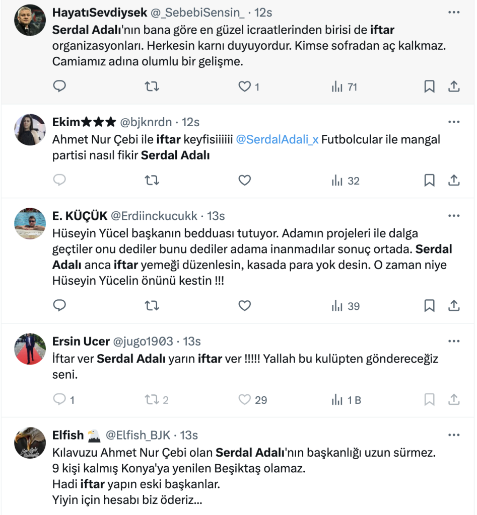 Tüm fenomenleri topla yarın yeniden iftar ver Serdal Adalı 