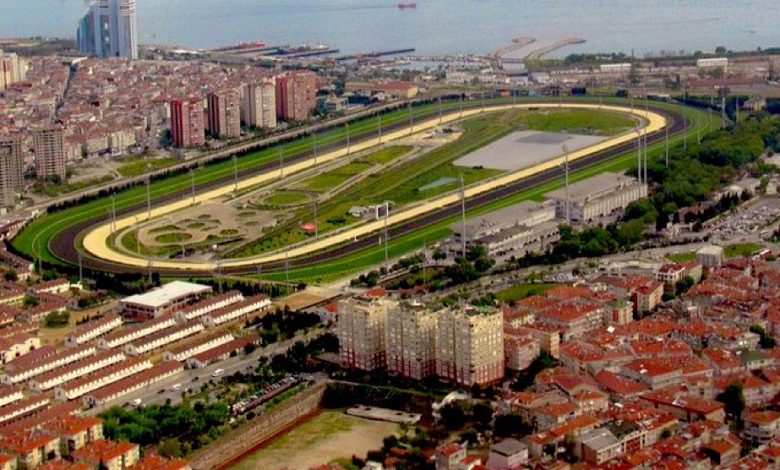 Beşiktaş'ın taşınmazlarının satılması için yetki isteyen Serdal Adalı'ya taraftar, "Başkanı olduğun TJK'nın Veliefendi arazisini sat" çağrısı yaptı