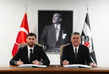 Beşiktaş'ın Benfica'dan 30 milyon Euro'ya transfer ettiği Orkun Kökçü'nün imza töreni için Tüpraş Stadı tıklım tıklım doldu