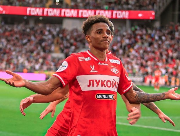 Beşiktaş'ın yaklaşık 25 milyon Euro'ya sattığı Gedson Fernandes, Spartak Moskova'nın Nizhny'yi 3-0 yendiği maçta 2 gol attı