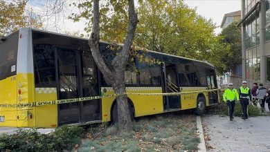 Beşiktaş’ta kalp krizi faciası: Otobüs ağaca çarparak durabildi 4 Beşiktaş’ta seyir halindeyken kalp krizi geçiren İETT şoförü direksiyon hakimiyetini kaybedince, otobüs kaldırıma çıkıp ağaca çarptı.