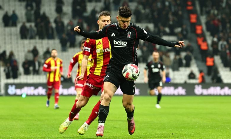 Trendyol Süper Lig'de Beşiktaş, kendi sahasında ağırladığı düşme hattındaki Kayserispor'u son anda bulduğu golle yendi