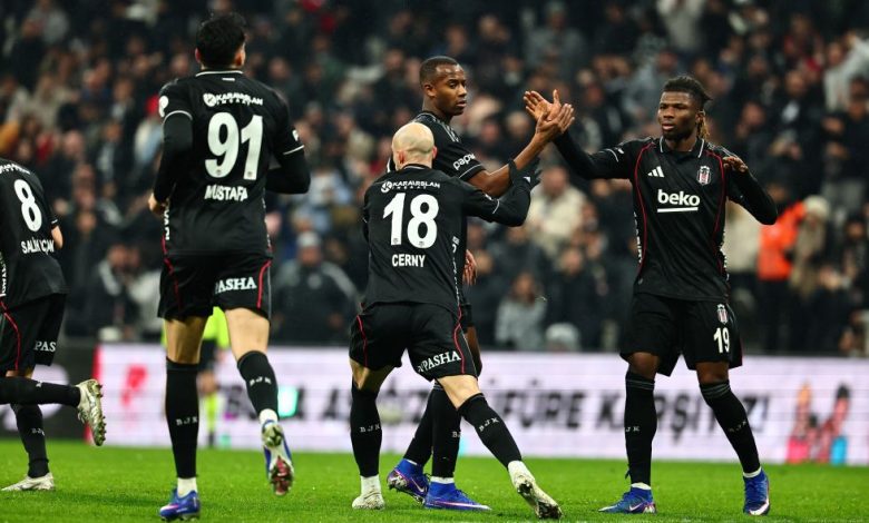 Trendyol Süper Lig'de Beşiktaş, Konyaspor'u 2-1 yenerek yenilmezliğini 9 maça yükseltti