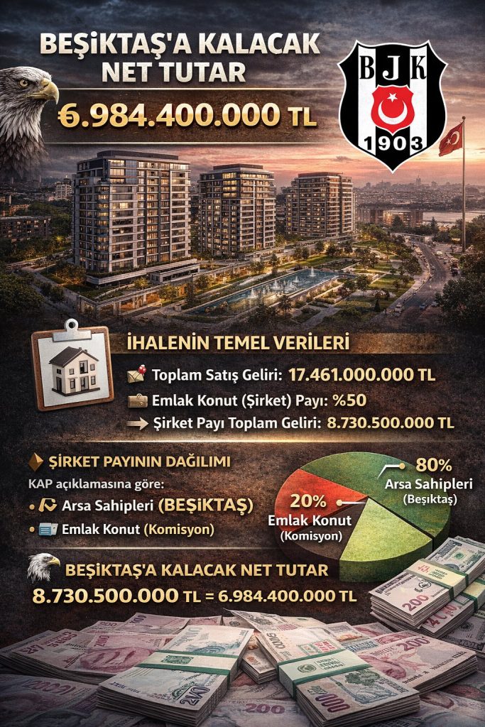 Beşiktaş'a Dikilitaş Projesi için ilk teklif 3 bjkson