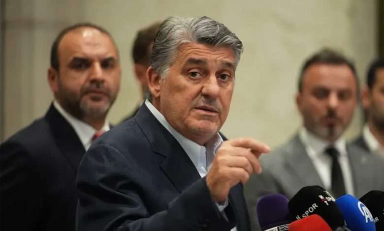 Beşiktaş Başkanı Serdal Adalı, Tammy Abraham için KAP bildiriminde yer alan 13 yerine 17 milyon Euro ödeneceğini açıklayacağız