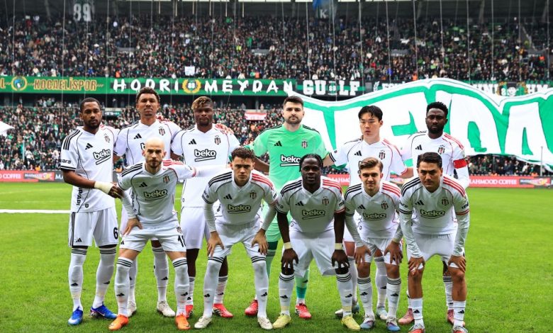 Beşiktaş, Kocaelispor’a konuk oldu 1 Beşiktaş, 12 maçtır kaybetmediği Trendyol Süper Lig’de Kocaelispor ile deplasmanda karşı karşıya geldi