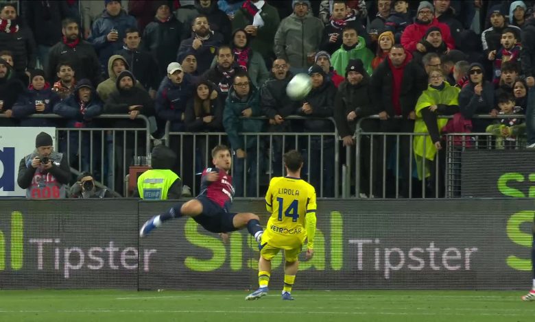 Semih Kılıçsoy'dan jeneriklik gol 1 İtalya Ligi'nde Cagliari, Verona'yı 4-0 yenerken Semih Kılıçsoy haftanın golüne imzasını attı