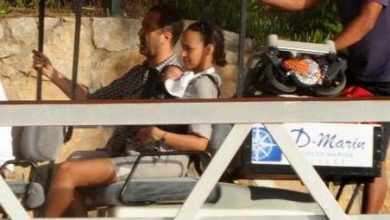 Serdar Bilgili, Amelie Latournald ve yeni doğan bebeğiyle Göcek'te tatil yapıyor!