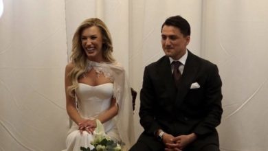 Fenerbahçe'den kiralık olarak forma giyen Beşiktaşlı futbolcu Cengiz Ünder, Bilge Yengül ile nişanlandı