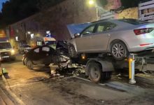 İstanbul Beşiktaş’ta sabahın erken saatlerinde yaşanan kaza, Çırağan Caddesi’nde trafiği durma noktasına getirdi.