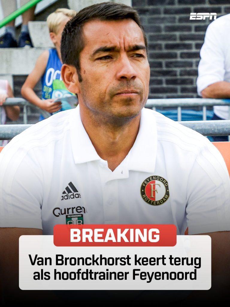 Van Bronckhorst, Feyenoord’un başına geçti 2 vanbronckhorst2