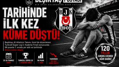 Beşiktaş Atletizm Takımı Tarihinde İlk Kez Küme Düştü! Serdal Adalı Yönetiminden 120 Yıllık Geleneğe Büyük Darbe