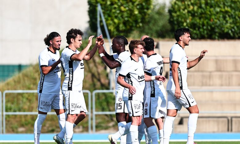 Beşiktaş'ta gençler sahne aldı 1 Beşiktaş, Slovakya kampındaki ilk hazırlık maçında karşılaştığı Gyirmot’u Ahmet Sami Bircan ve Devrim Şahin'in golleriyle 2-1 mağlup etti