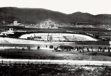 Karaiskakis Stadyumu'nun bulunduğu alandaki Neo Faliro velodromu, 19. yüzyıl sonu