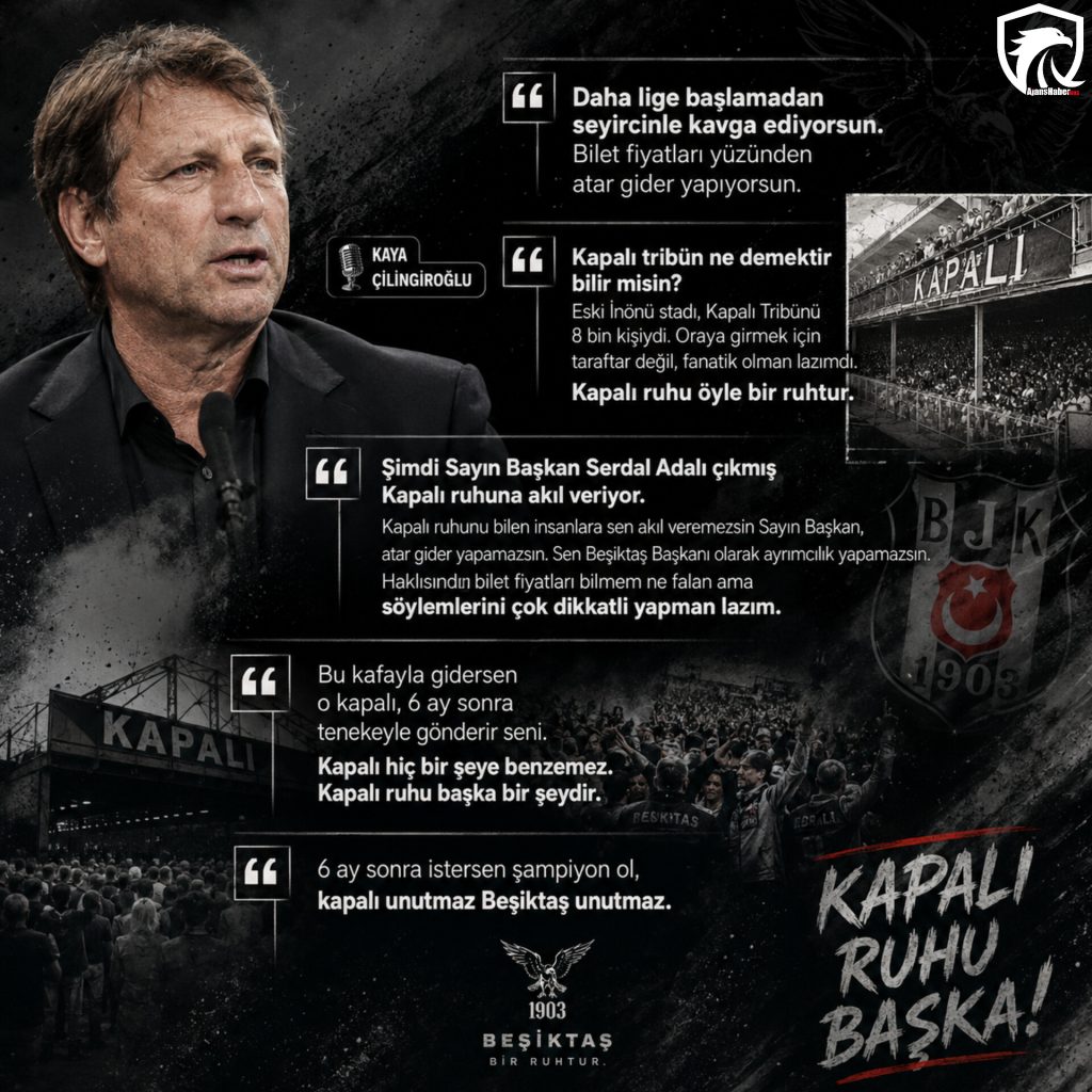 Kaya Çilingiroğlu: Kapalı seni tenekeyle gönderir! 1 kaya2